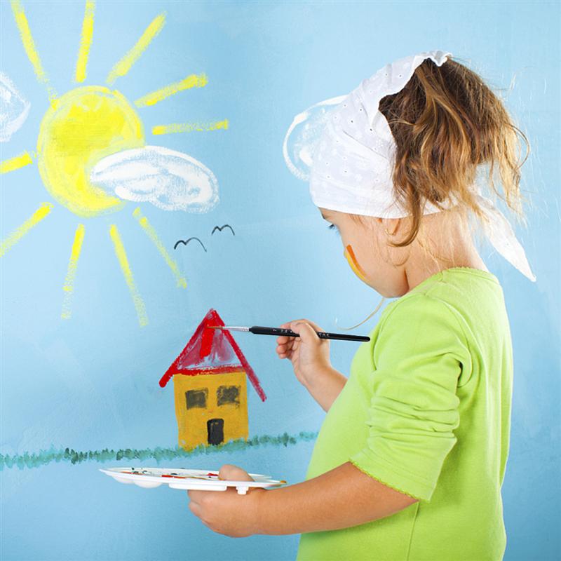 Juego de pinceles de pintura acrílicos para artistas, 10 Uds.