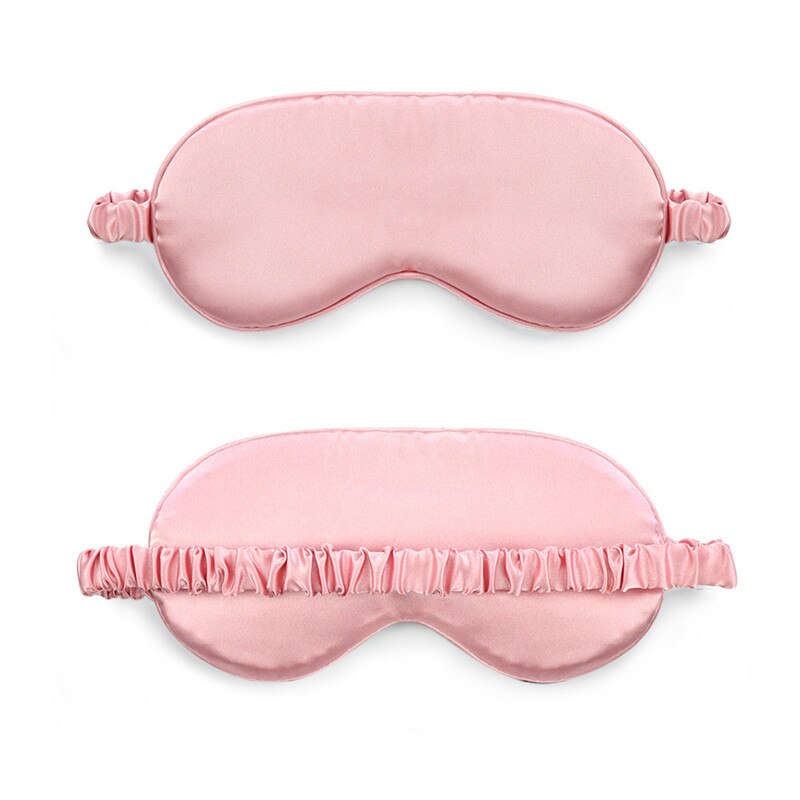 Eye Cover Sleeping Mask Blindfold Sleeping Eye Mask Silk Sleep Mask Portable Travel Eyepatch Nap Eye Patch Rest Eye Cover: 2