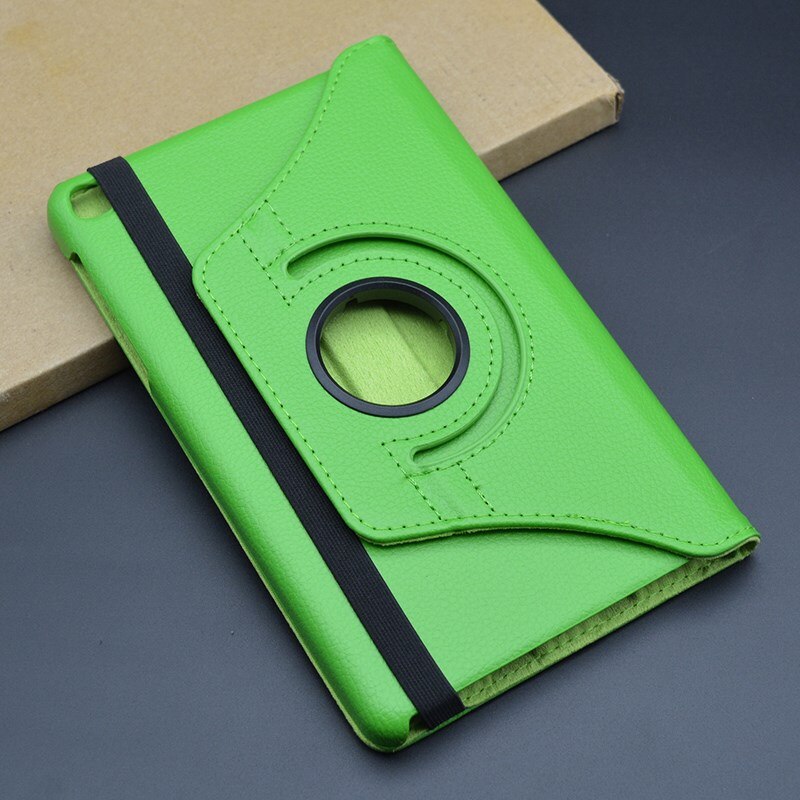 Pokrowiec na Huawei MatePad T10 9.7 "T10S 10.1 '2020 T6 AGS3-L09/AGS3-W03 AGR-L09/AGR-W03 pokrywa 360 obrotowy uchwyt PU skóra Shell: green