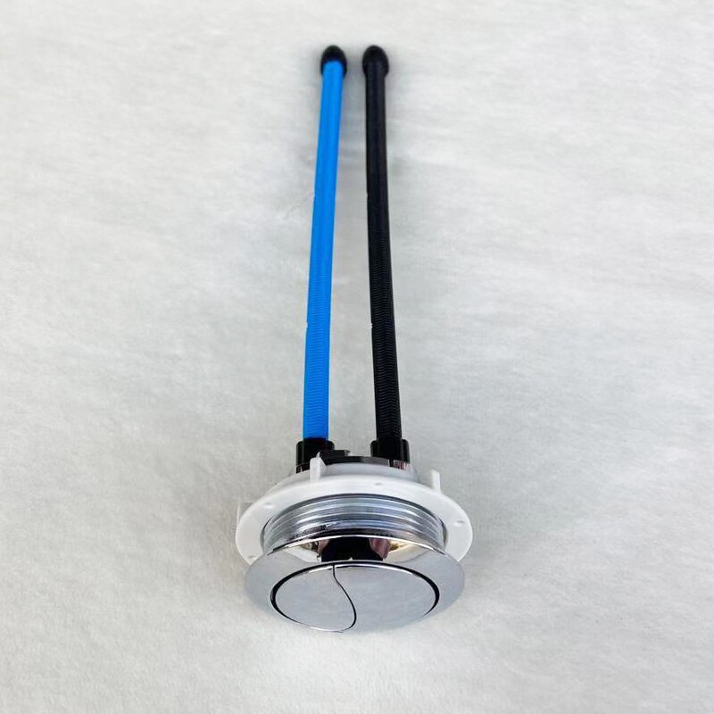 WDI B5502 Button 48mm Dual Push Button Flush Toilet Seat Water Tank Valve WC Double Rods Bathroom Toilet Water Switch