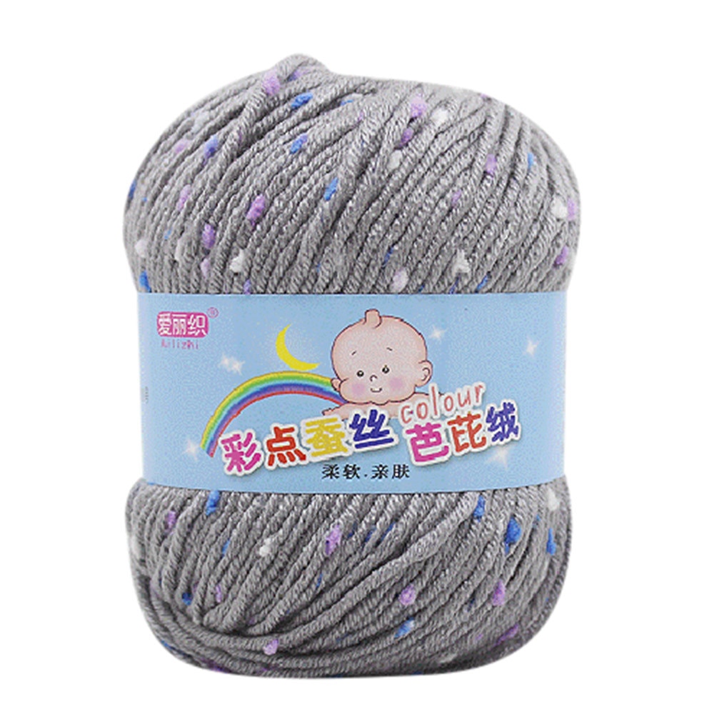 50g Hand Knitting Knicker Yarn Crochet Soft Scarf Hat Yarn Knitwear Wool Soft Warm Baby Yarn for Hand Knitting Supplies