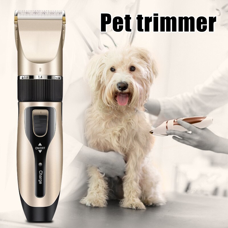 Pet Clipper Hond Kat Scheerapparaat Huisdier Professionele Veilige Elektrische Tondeuse LB88