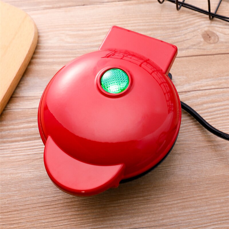 Mini Electric Waffles Maker Bubble Egg Cake Oven Breakfast Waffle Machine Kitchen Baking Eggette Machine Mini Waffle Pot