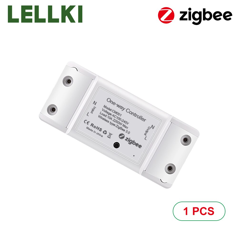 Tuya zigbee valokytkin ohjain älykoti diy painike kytkin ajastin kaukosäädin sävy smartthings alexa 10a: Cm001 1 kpl