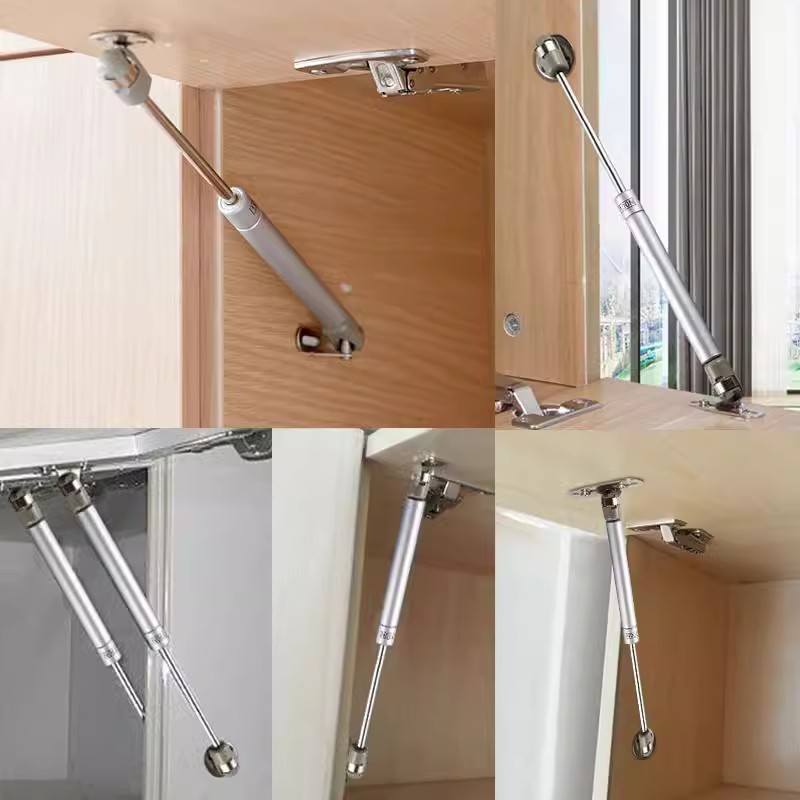 20n-200n Kupfer Kraft Schrank tür Hub Unterstützung Gasdruck feder hydraulische Feder scharnier Küchen schrank Scharnier Möbel Hardware
