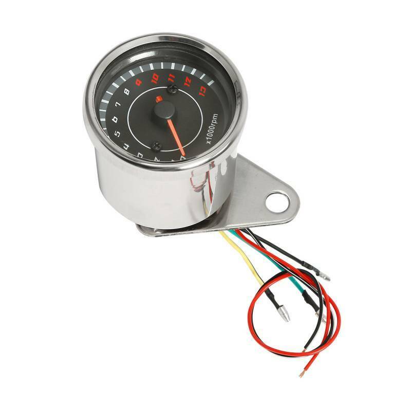 Universal Motorcycle LED Backlight 12V Tachometer ... – Grandado