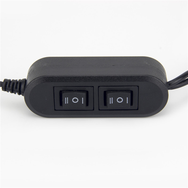 Dual Head LED Grow Lamp Premium 10 w Desk Clip LED Plant Verlichting met 360 Swivel Flexibele Zwanenhals Voor Indoor home Office Plant