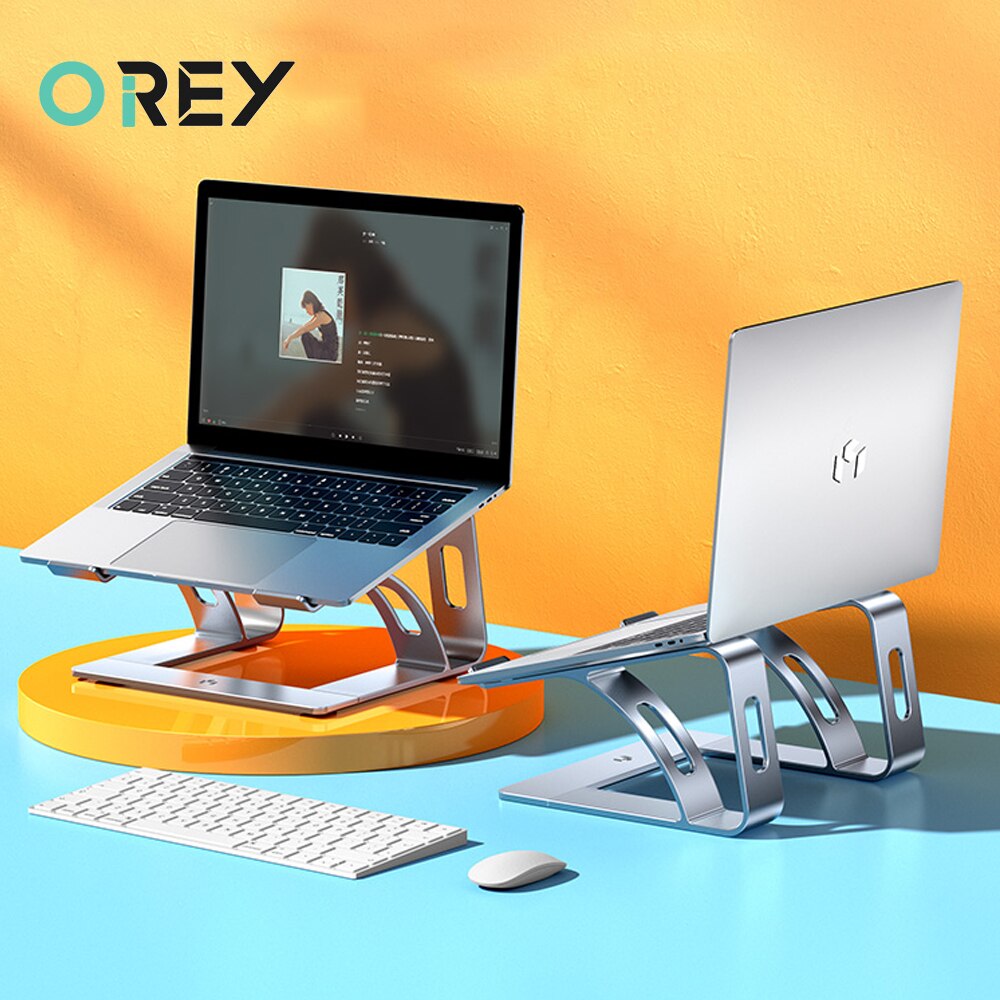 Foldable Laptop Stand Aluminum For Desk MacBook Table Desktop Portable Laptop Holder PC Computer Notebook Stand Standing Desk