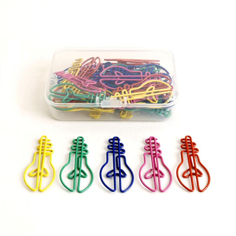 30 szt. Lampa kolorowa żarówka kształt spinacze robić papieru kreatywne klipsy robić znakowania zakładki klipsy robić szkoły ślubnej