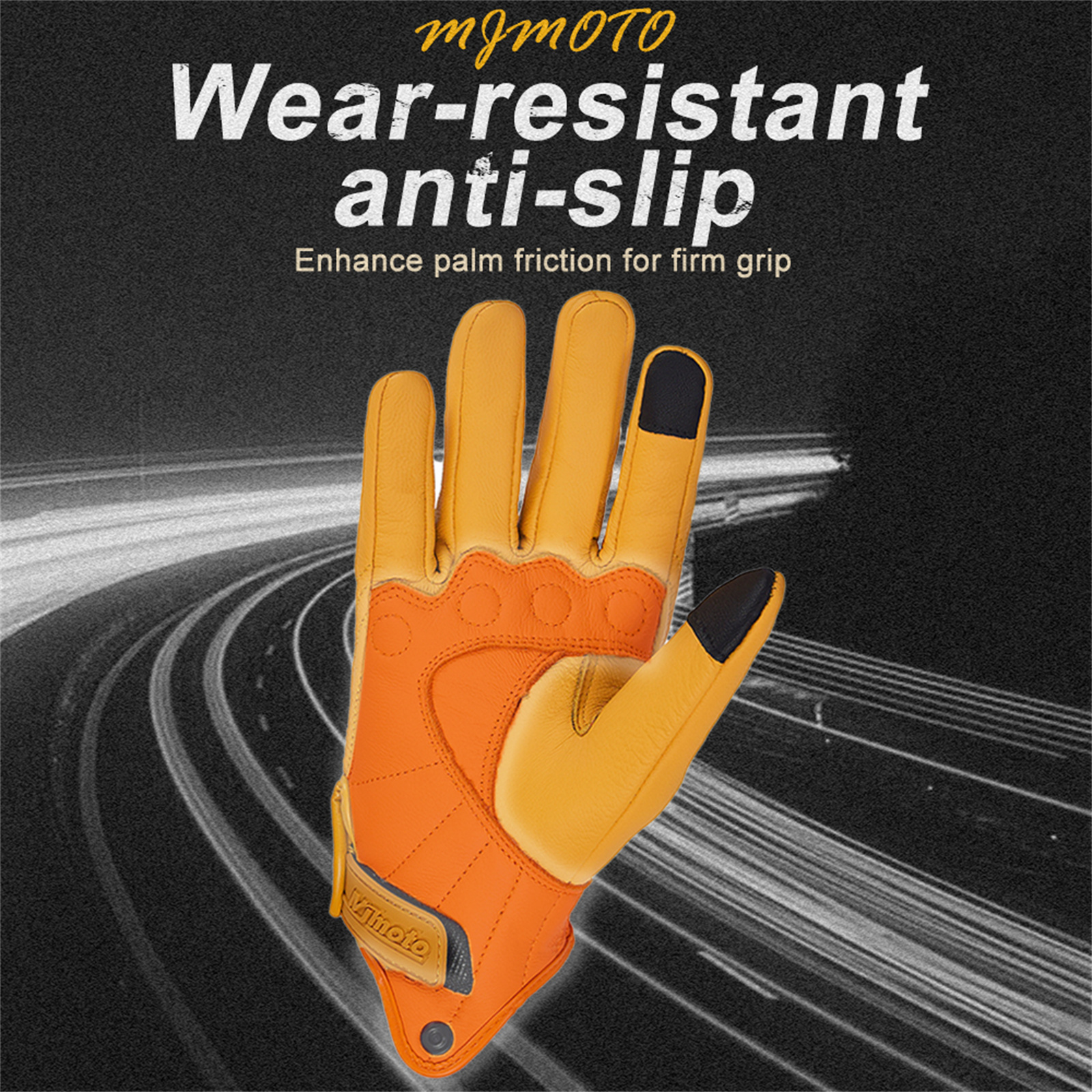 Klassische retro Leder Motorrad Handschuhe Sommer Tragen-Beständig Anti-Unterhose Männer Frauen Mountainbike Moto Radfahrer Fahrrad Zubehör