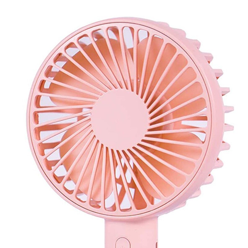 Portable Handheld Fan, Personal Small Mini Cooling USB Fan with Rechargeable Battery Operated for Desktop Home Outdoor Travel (P