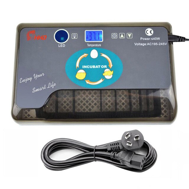 Full Automatic Incubator Brooder Farm Hatchery Machine 12 Egg Hatcher Chicken Automatic Egg Incubator Goose Bird Quail Brooder: AU PLUG / 220V