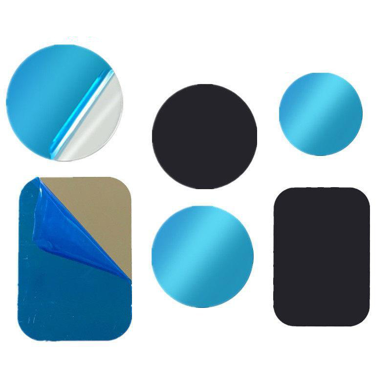 5/10 pièces plaque métallique pour support de téléphone magnétique de voiture support d'autocollant de feuille de fer universel support de support de téléphone aimant adhésif fort