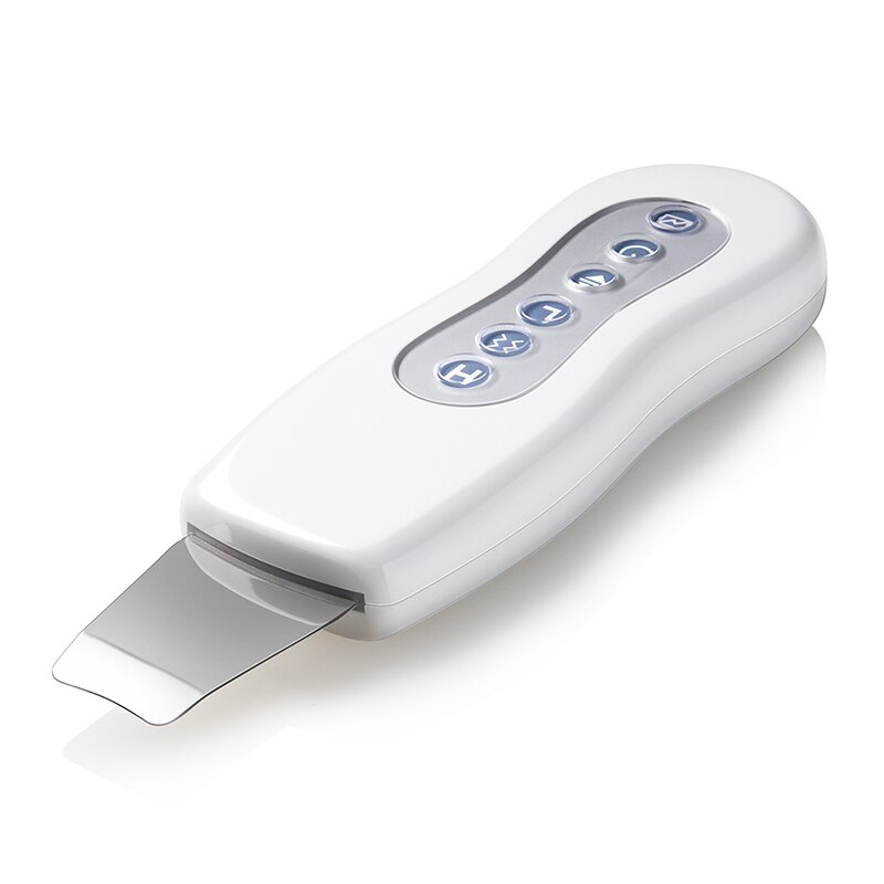 Peeling Shovel Exfoliator Microderm Clean Machine Ultrasonic Facial Skin Scrubber Acne Removal Vibration Face Massager Feecy