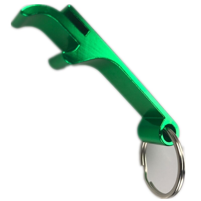 Piwo brelok z otwieraczem robić butelek 4 w 1 kieszonkowy aluminiowy otwieracz robić butelek piwa otwieracz robić butelek wina brelok z otwieraczem robić butelek prezent ślubny narzędzie kuchenne robić baru: zielony