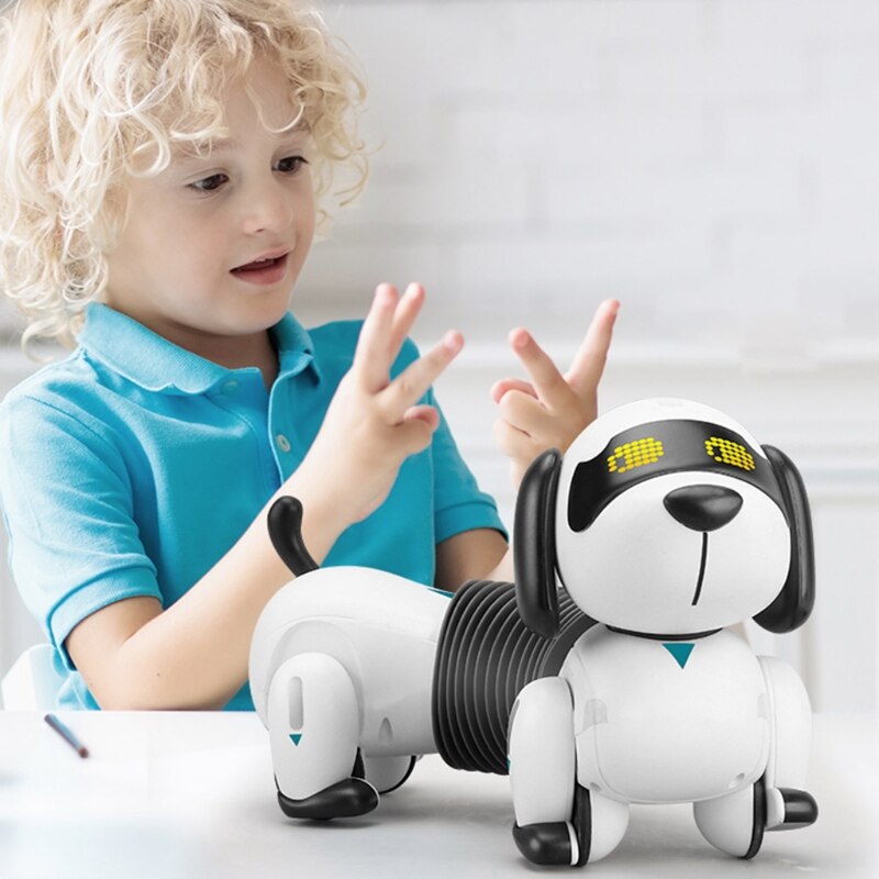 Fernbedienung Dackel Hund RC Roboter Kunststück Welpen Spielzeug Elektronische Haustier Folgenden Programmierbare Roboter