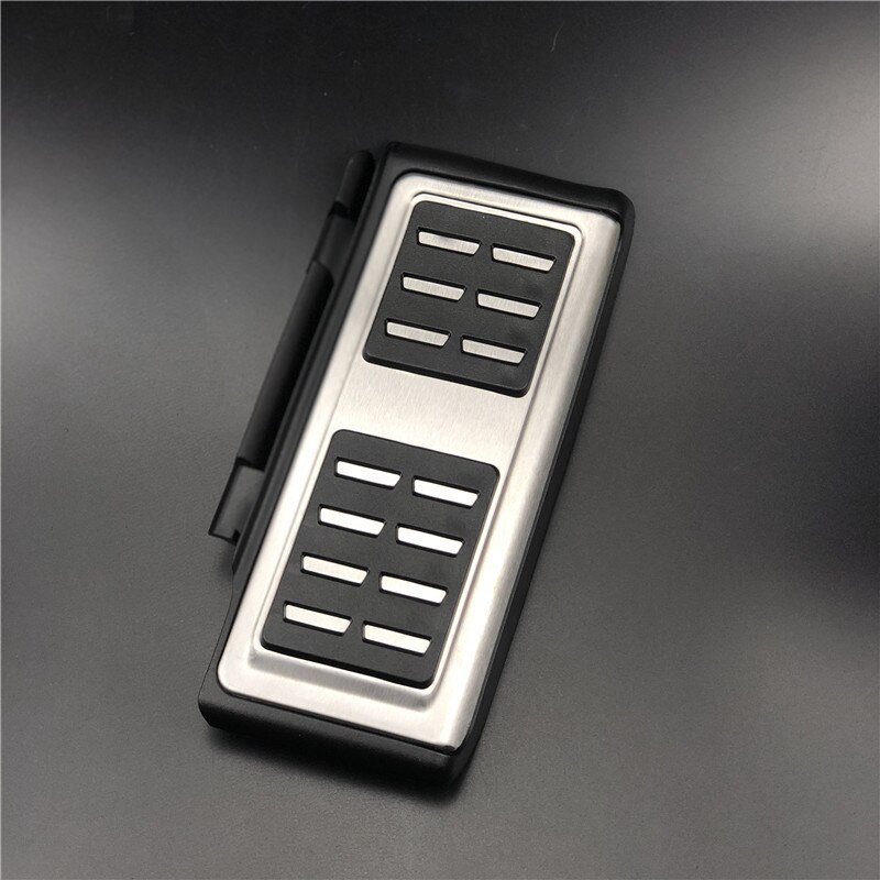 Car styling Footrest Brake Pedals Pads Fit For GOLF 7 GTi MK7 Lamando POLO A05 Passat B8 Skoda Rapid Octavia 5E 5F A7 +: rest 1pc