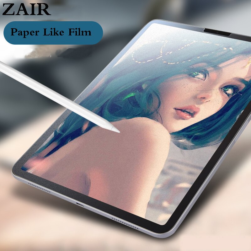 For iPad 8 10.2 Like Paper Textured Screen Protector Anti-Glare Anti-Skip PET Matte Film For Drawing iPad A2428 A2429