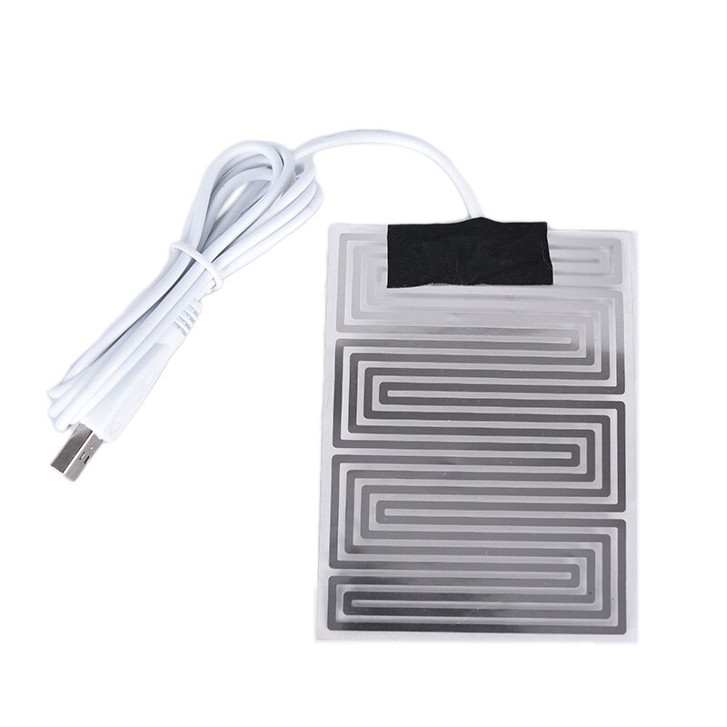 Tappetino riscaldante in fibra di carbonio 3.7V ~ 5V scaldamani pellicola riscaldante USB tappetino termico elettrico per febbre a infrarossi invernale
