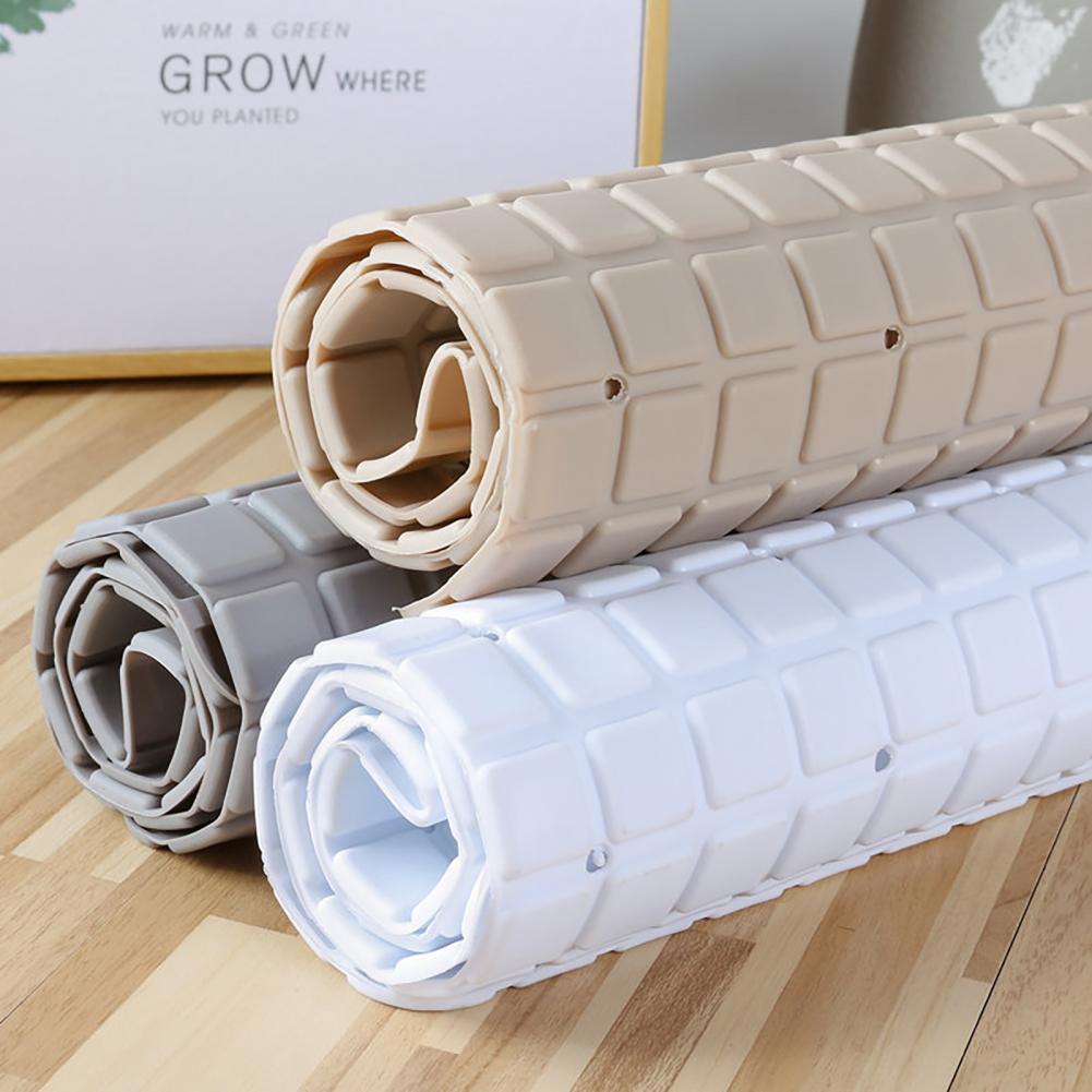 Floor Mat Massage Grid Floor Mat Anti-slid PVC Wide Application More Thicken Floor Cushion for Daily Use