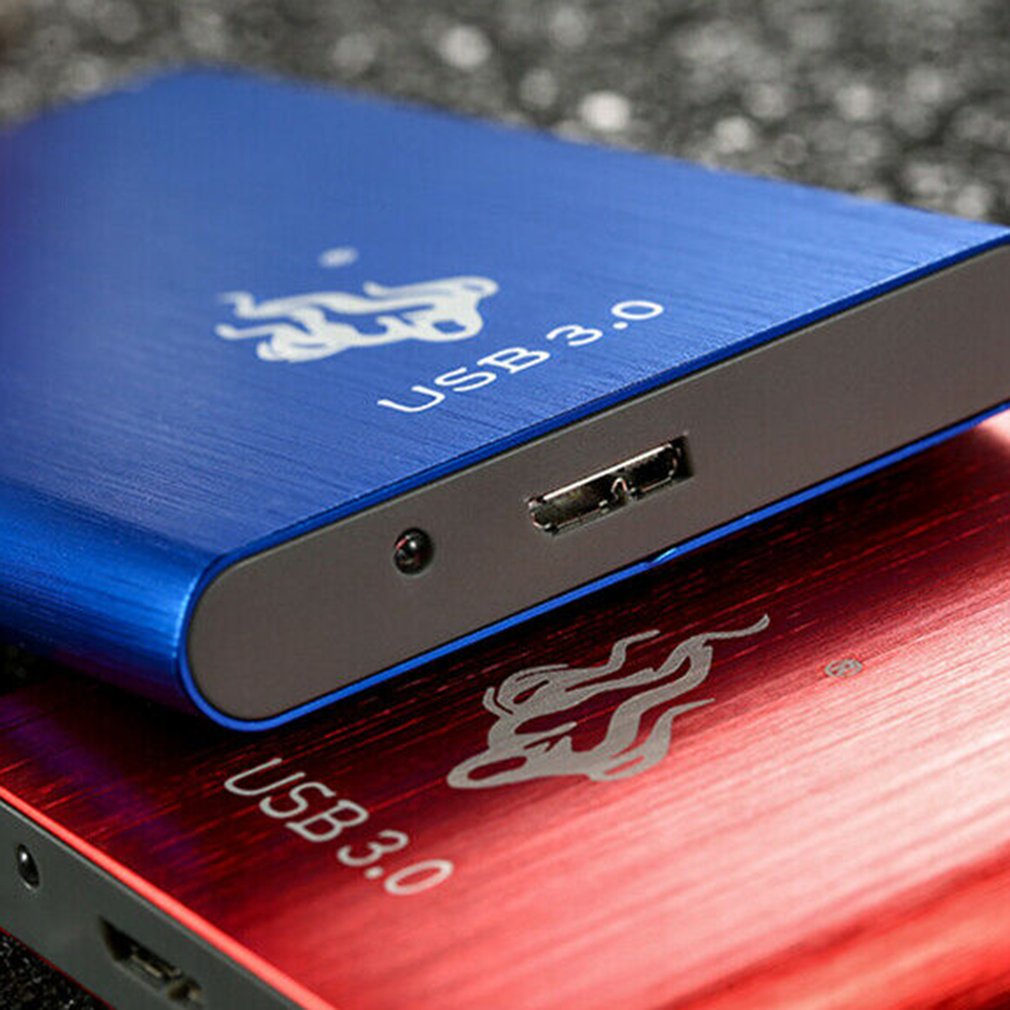 USB 3.0 2TB 1TB External Hard Drive Disk HDD 2.5'' Fit For PC Windows Portable 500GB 1TB 2TB Mobile Drive