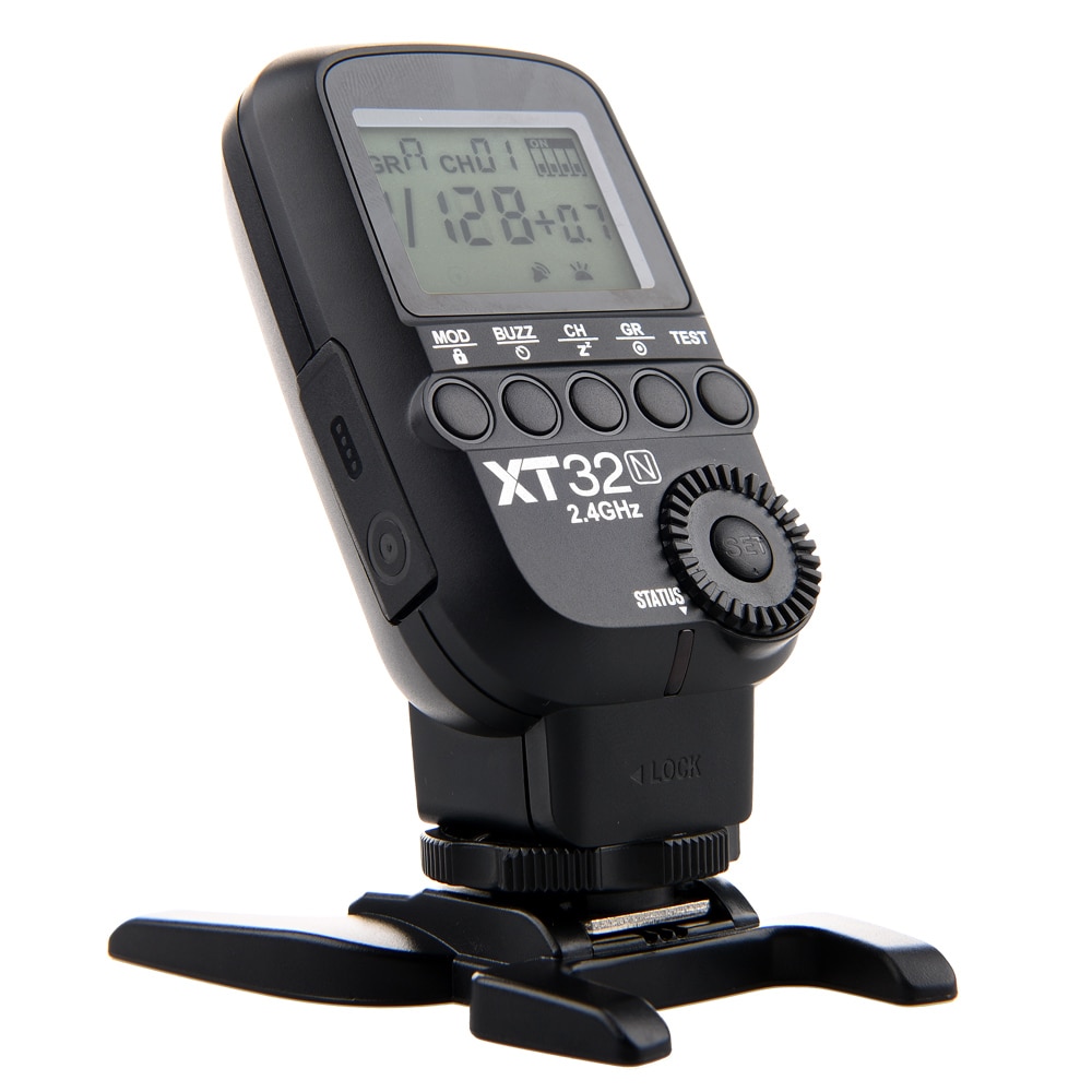 Godox XT32N HSS 1/8000s Build-in 2.4G Wireless X System Power Control Flash Trigger with screen For Nikon D800, D700, D7100,D200