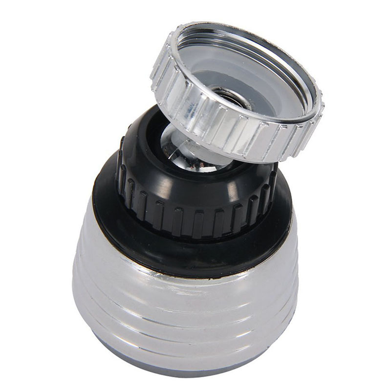 Keuken douchekop Sprinkler nozzle diffuser waterbesparende druk verhogen 360 graden gedraaid met filter