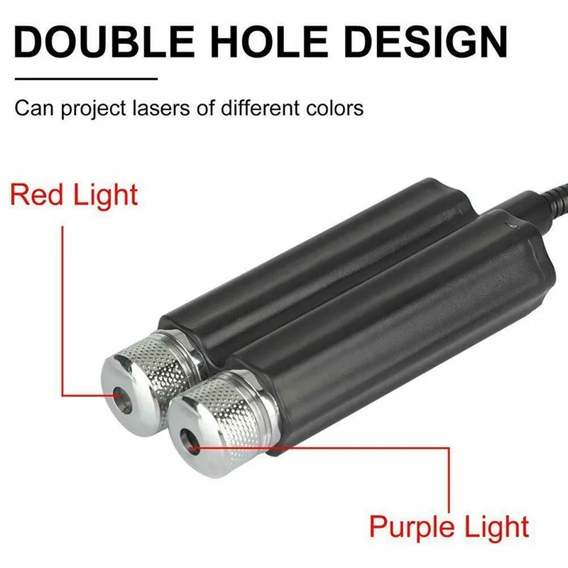 USB Sterrenhemel Lamp LED Interieur omgevingsverlichting Autodak projector licht rood blauw Romantisch Babysbreath Led Sfeerlicht 5v