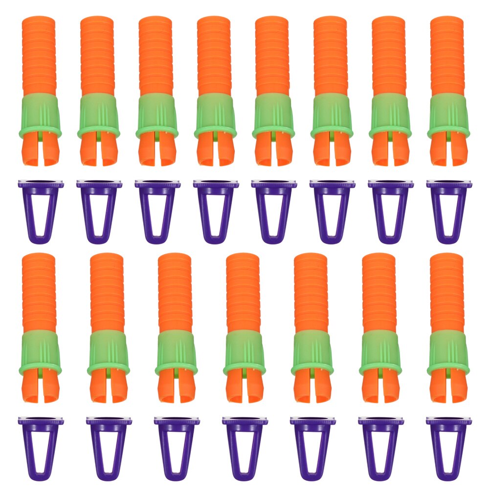 15pcs Crayon Extender Oil Painting Stick Extender Crayon Sharpener Crayon Cap: Default Title