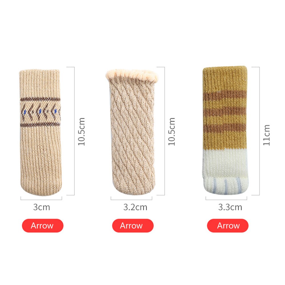 Nette Katze Füße Stuhl Socken Gestrickte Stuhl Beine Futter Socken Boden Protektoren Stumm Möbel Tisch Bein Protektoren Fuß Pads