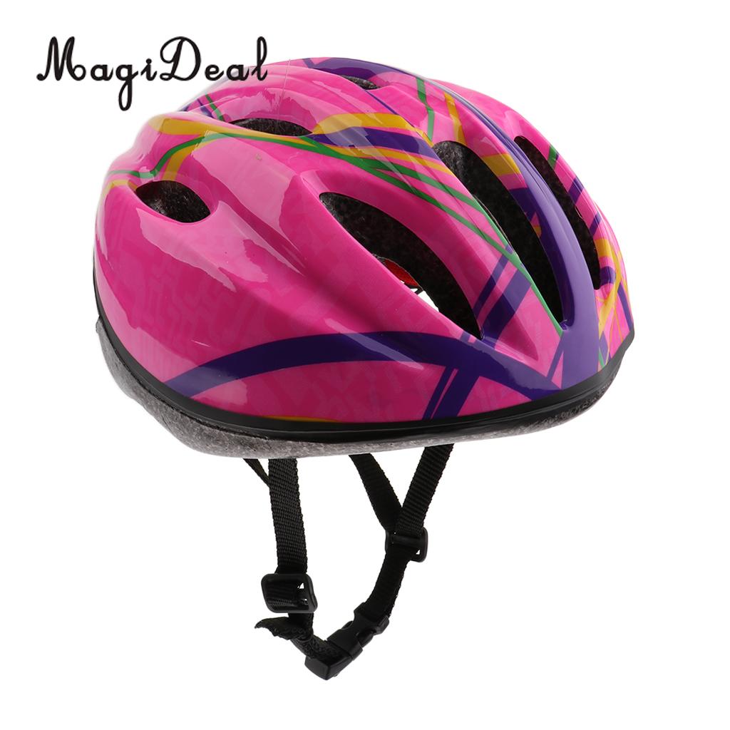 Équipement de protection de sport de casque réglable d'enfants pour la planche à roulettes de vélo de vélo de rouleau et d'autres activités extérieures: Pink S