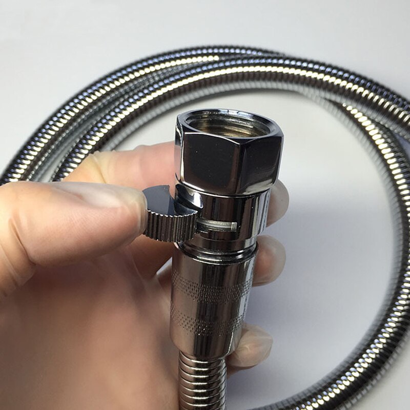 Water-Saver Flow Control and Shut OFF Valve Made Of Solid Brass For Hand Shower/Shower