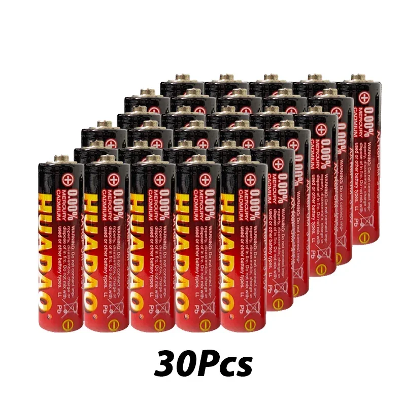 Batería alcalina AA de 1,5 V desechable utilizada para calculadoras, relojes, linternas, radios, ratones, reproductores de MP3, luces LED: Champán