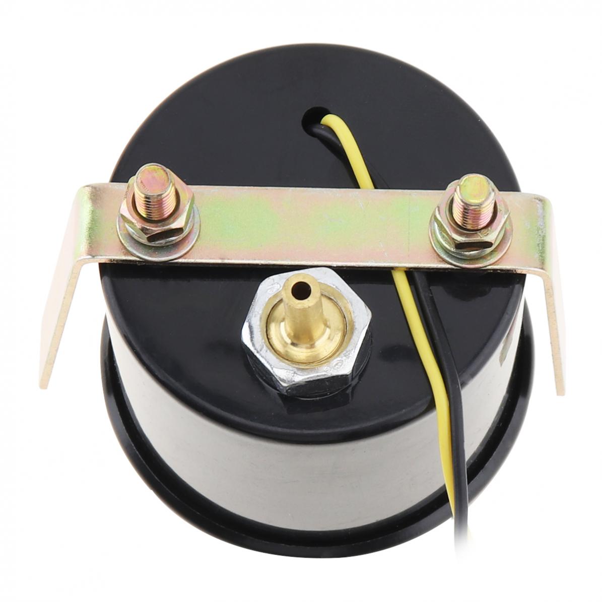 Medidor de Turbo Boost con Sensor para coche, barco y camión, color negro, 6032BL, 2 &quot;, 52mm, DC 12V, LED azul 0 ~ 30 pulgadas, Hg / 0 ~ 30PSI