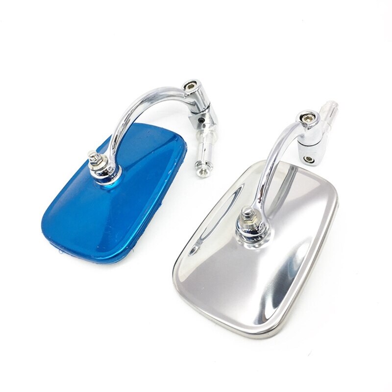 Motorfiets 7/8Inch 22Mm Stuur End Side Spiegels Voor Koffie Racers Scooters Off-Road Fietsen