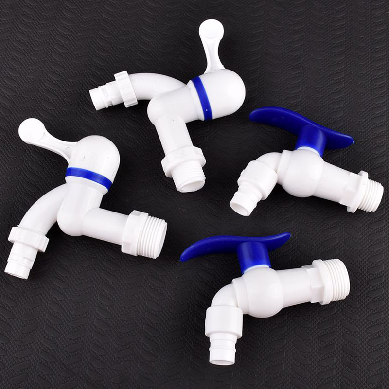 1/2 3/4 Zoll Universal- Schnittstelle Wasserhahn PVC Außengewinde Wasserhahn Ventil, Aquarium Wasserhahn Adapter Entwässerung Wasserhahn Aquarium Ventil Armaturen