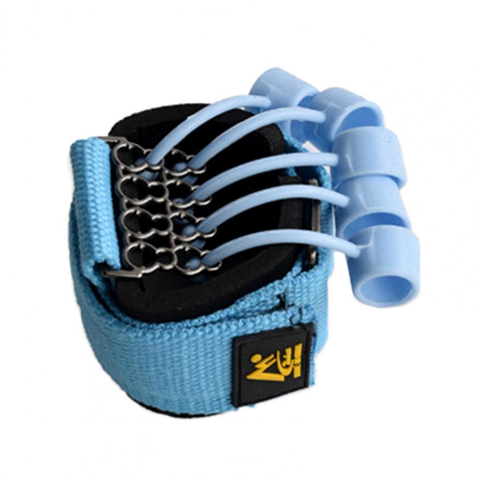 Soft Stretchy Finger Stretcher Portable Finger Grip Hand Extensor Exerciser for Adults: Blue