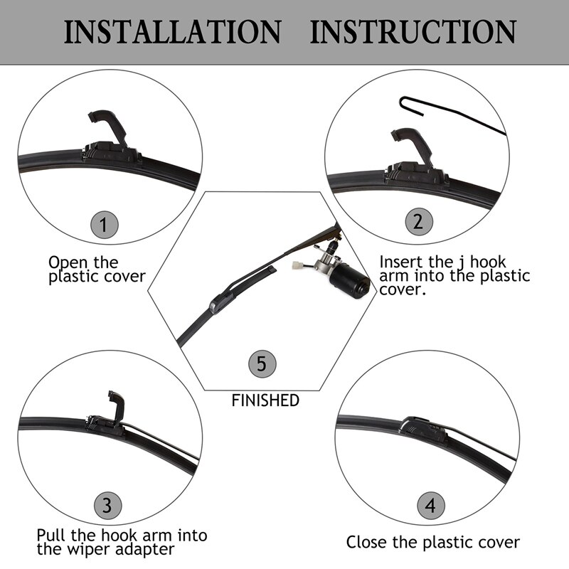 Universal UTV Electric Windshield Wiper Motor Kit Assembly with Spray Bottle for Polaris Ranger RZR 900 Kawasaki Honda