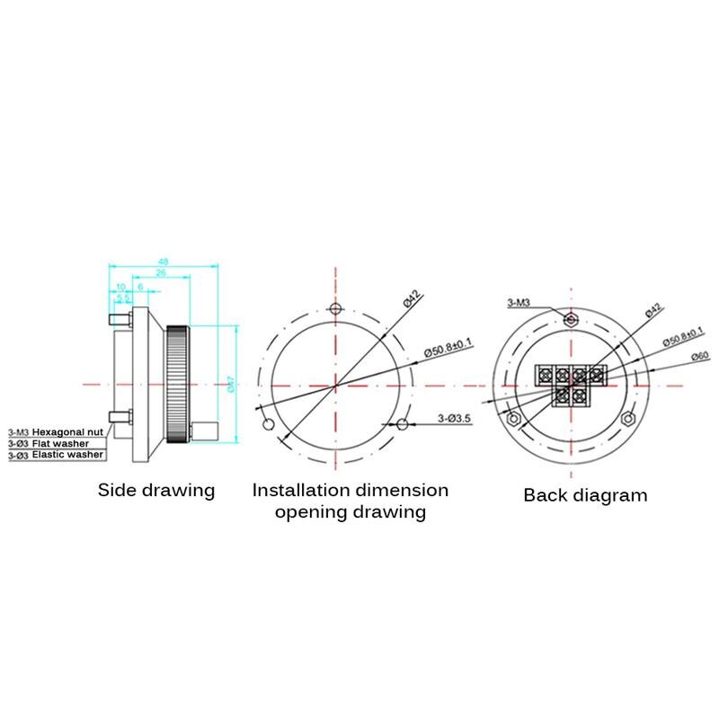 Handleiding Pulsgenerator CNC Pulse Encoder Mill Router Handmatige Controle 5V 60MM Wiel van De Hand Pulse Encoder Voor CNC systeem