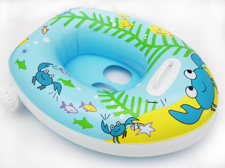Kinderen Opblaasbare Zachte Materiaal Zwemmen Ring Auto Model Aquatische Speelgoed Afneembare Zonnescherm Baby Zwemmen Ring Drijvende Bed Rij Speelgoed