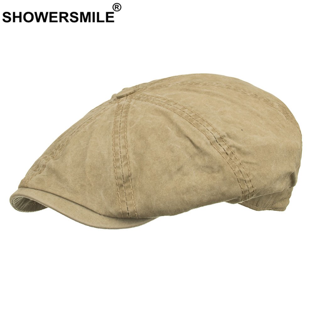 Bonnet plat noir pour hommes et femmes, béret décontracté en coton, couleur unie, 2022