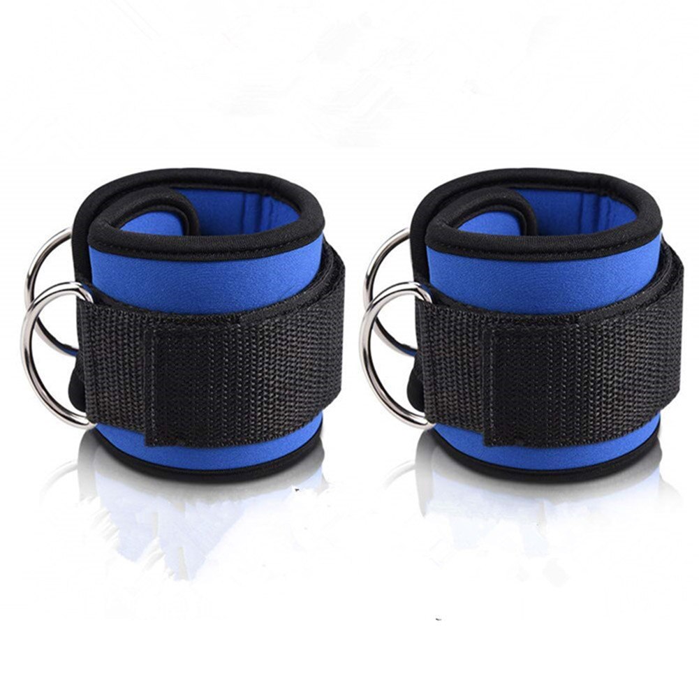 1 pces exercício ginásio levantamento de peso fitness d-ring tornozelo cinta cabo fixação cinta YS-BUY