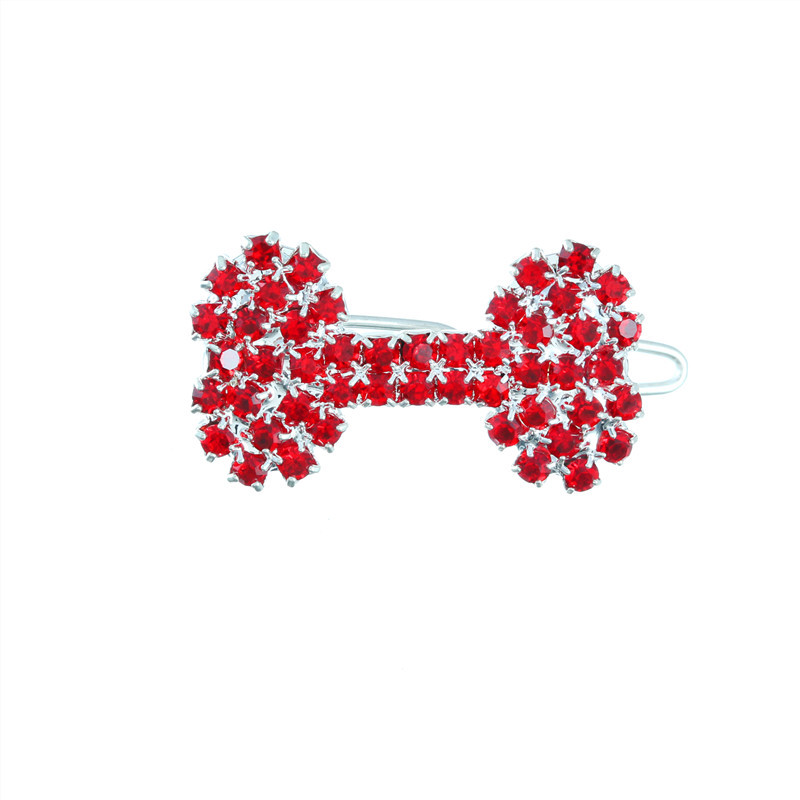 Haustier-Haarspangen für Hunde, Schleifen, Haarspangen für Welpen, Hunde, Katzen, Yorkie, Teddy, Haarpflege, Haustier, schöNe Haarnadeln, Haustier-Haar-Accessoires: Burgunderrot