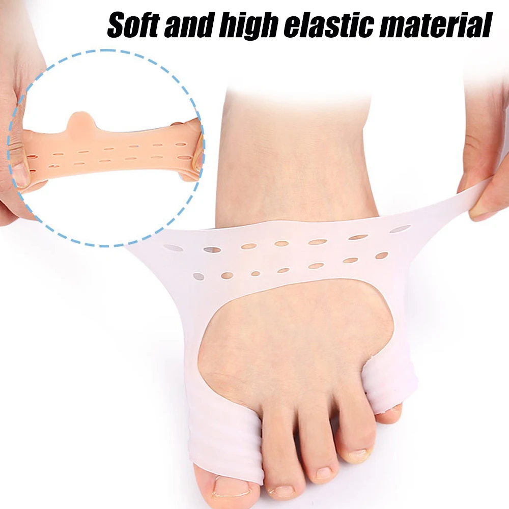 Ballen Korrektor, orthopädische Ballen Schiene Hallux Valgus Korrektoren Separator halb Socken Ballen Ärmel Zehengelenk Schutz Pad