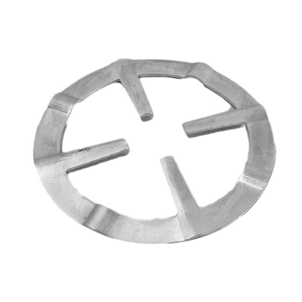 Praktische Accessoires Sudderen Ring Veilig Kookplaat Reducer Draagbare Gasfornuis Duurzaam Camping Ondersteuning Koffiezetapparaat Plank Aluminium: silver