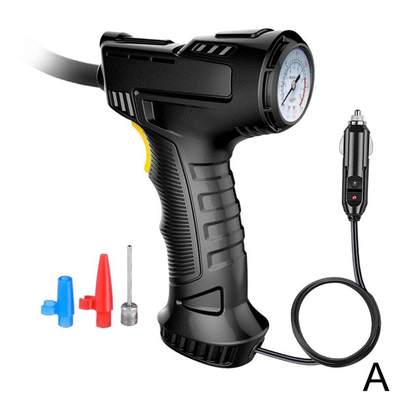 120W Rechargeable Air Compressor Wireless Inflatable Pump Portable Air Pump Car Tire Inflator Digital For Car Bicycle Balls: A