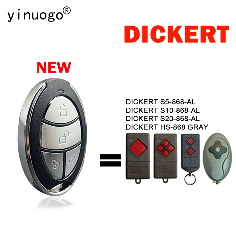 For 868MHz HORMANN MARANTEC BERNER BelFox DICKERT Garage Door / Gate Remote Control Face to face Clone Hand Transmitter