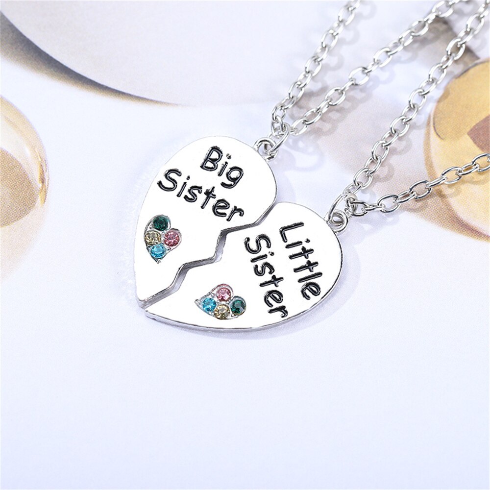 Beste Freund 4 Stück Halskette Frauen Schmuck BFF Freundschaft Anhänger Choker Schmuck Für Frauen Freies: 14