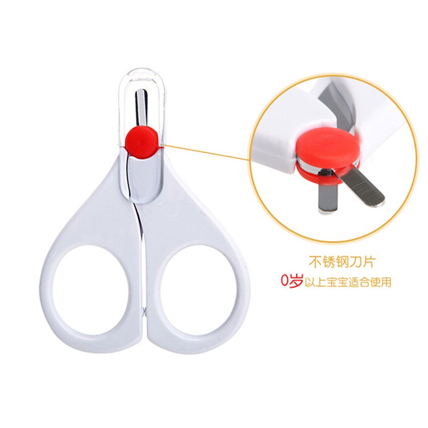 2 Stks/partij Speciale Pasgeboren Baby Care Veilig Nail Schaar Kind Clipper Trimmer Manicure Blade Sets