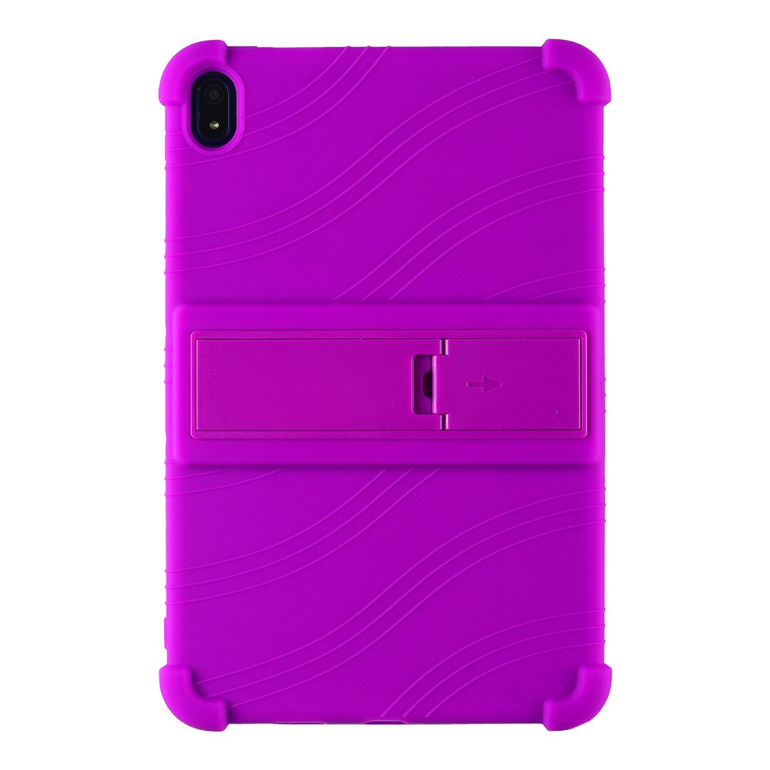 Case For Nokia T20 10.36 Android Nokia t20 TA-1392 Shell Shockproof Kids Safe Silicone Portable Kickstand Tablet Protect Cover: Purple
